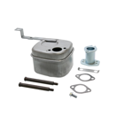 Výfuk pre motory Briggs & Stratton výkon 10,0 PS - 19,0 PS (OEM 795998)