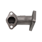 Výfuk pre motory Honda GX240 GX270 Zongshen 177F (OEM 18310-ZE2-W00 18310-ZE2-W01)