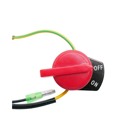 Vypínač zapaľovania pre motory Loncin G160F G200F G240F G270F G340F G390F G420F LC168F (OEM 271660028-0001 271660028-T040 271660031-000)
