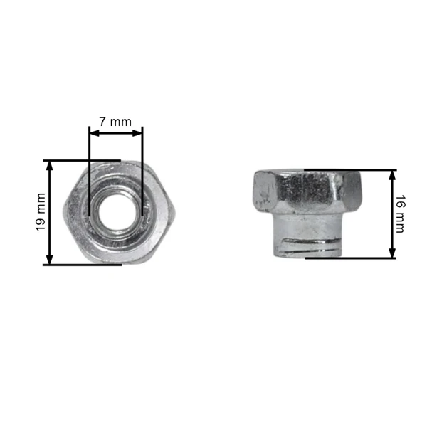 Vyžínacia hlava Polycut 6-3 M8 x 1.25 pre krovinorezy Stihl FS38 FS40 FS45 FS50 FSA60 FSA86(OEM 40067102127)
