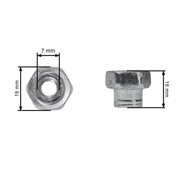 Vyžínacia hlava Polycut 6-3 M8 x 1.25 pre krovinorezy Stihl FS38 FS40 FS45 FS50 (OEM 40067102127)