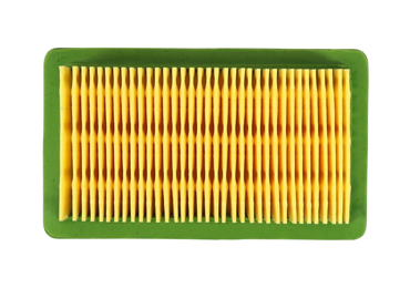 Vzduchový filter 109 mm x 65 mm x 22 mm pre čínske motorové kosačky a kosačky na trávu z hobbymarketov a modely NAC 1P56F LS1210