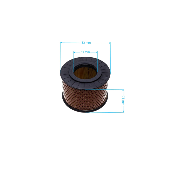 Vzduchový filter 113 mm x 79 mm x 51 mm pre motory Hatz 1B 20 27 30 20V 30V (OEM 50426000)