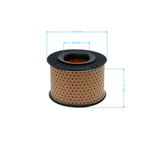 Vzduchový filter 113 mm x 79 mm x 51 mm pre motory Hatz (OEM 5042600)