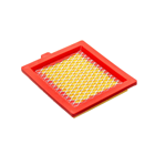 Vzduchový filter 122 mm x 109 mm x 20 mm pre motory GGP Stiga Castelgarden (OEM 18550147/0 1111-9169-01)