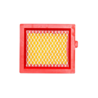 Vzduchový filter 122 mm x 109 mm x 20 mm pre motory GGP Stiga Castelgarden (OEM 18550147/0 1111-9169-01)