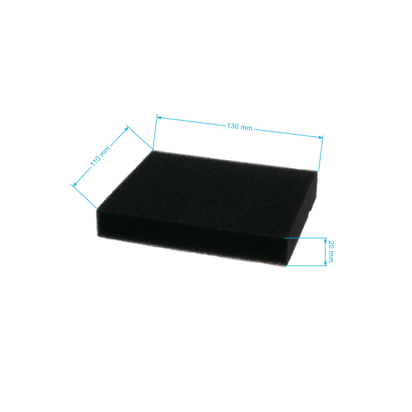 Vzduchový filter 130 mm x 108 mm x 25 mm pre motory Stiga GGP SV150 RV150 V35 SV40 RV45 (OEM 1111-9152-01)