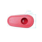 Vzduchový filter 130 mm x 57 mm pre motory Loncin LC1P75F (OEM 180100096-0001)