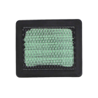 Vzduchový filter 131 mm x 115 mm x 20 mm pre motory Briggs & Stratton Quantum 3,0 PS - 6,0 PS Honda GC135 GCV135 GCV160 GCV160 GCV190 GCV190 (OEM 399959 491588 17211-ZL8-023)