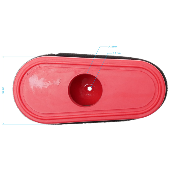 Vzduchový filter 145 mm x 60 mm pre motory Loncin LC1P70FA (OEM 180130289-0001)