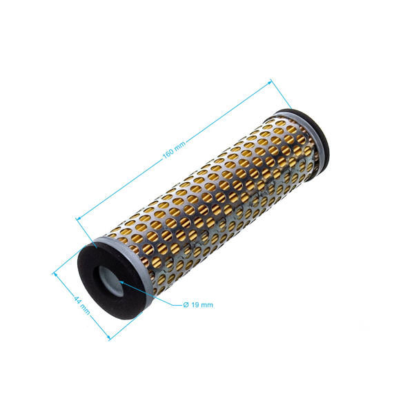 Vzduchový filter 160 mm x 44 mm x 19 mm pre motory Honda GX120 GX160 (OEM 17210-ZK7-V01)