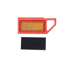 Vzduchový filter 190 mm x 145 mm x 35 mm pre motory GGP Stiga Castelgarden (OEM 118550321/0 1134-9163-01 )