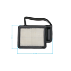 Vzduchový filter 204 mm x 137 mm x 35 mm pre motory Kohler Husqvarna Toro (OEM 531029501 2008302-S)