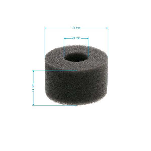 Vzduchový filter 73 mm x 45 mm x 29 mm pre motory Zongshen NP100 NP130 (OEM 100004756)