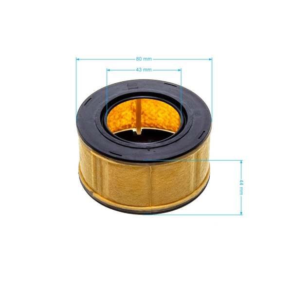 Vzduchový filter fleece pre motorové píly Stihl MS231 MS231C MS241 MS251 MS251C MS261 MS271 MS271C MS291 MS291C MS362 MS400 11411201600 (OEM 11411201600)