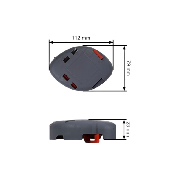 Vzduchový filter pre krovinorezy OLEO-MAC Oleomac Efco Emak Sparta 25 250 (OEM 530057925)