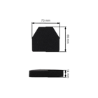 Vzduchový filter pre krovinorezy Stihl FS230 (OEM 41511410300)