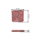 Vzduchový filter pre krovinorezy Stihl FS75 FS80 FS80R FS85 FS85R FS85T FS85RX KR85 HS75 HS80 HS85 SP81 HL75 HL75K KA85R HT70 HT75 SP85 (OEM 41371242800)