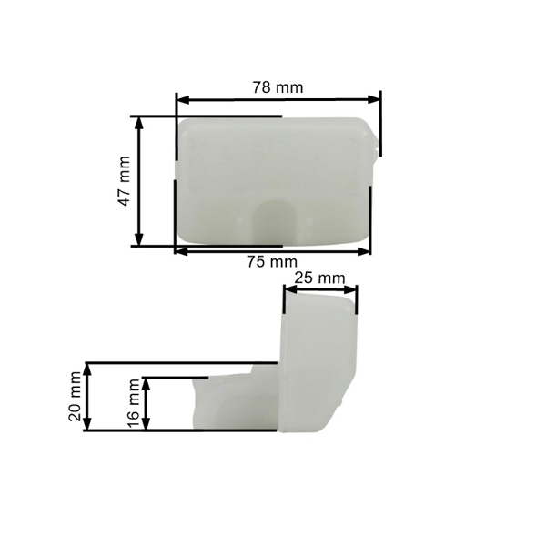 Vzduchový filter pre motorové píly Husqvarna 135 140 435 440 Jonsered CS2240 CS2240 S II McCulloch CS350 CS390 CS410 (OEM 544805402 599729401)