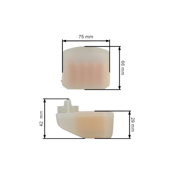 Vzduchový filter pre motorové píly Husqvarna 340 345 346XP 350 351 353 Jonsered 2145 2150 CS2141 CS2147 CS2150 CS2153 CS2245 McCulloch CS450 (OEM 537024002)
