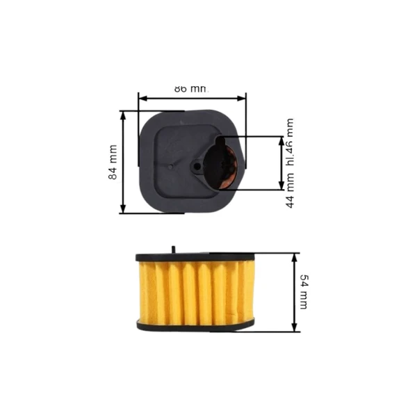 Vzduchový filter pre motorové píly Husqvarna 385 385XP 390XP (OEM 537009301)