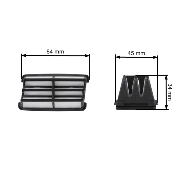 Vzduchový filter pre motorové píly Husqvarna 40 45 49 Jonsered 2041 2045 2050 (OEM 503413201)