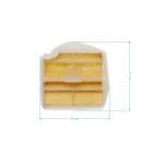 Vzduchový filter pre motorové píly Husqvarna 445 445E 450 Jonsered CS2245 CS2245II CS2250S McCulloch CS450 (OEM 544080803)