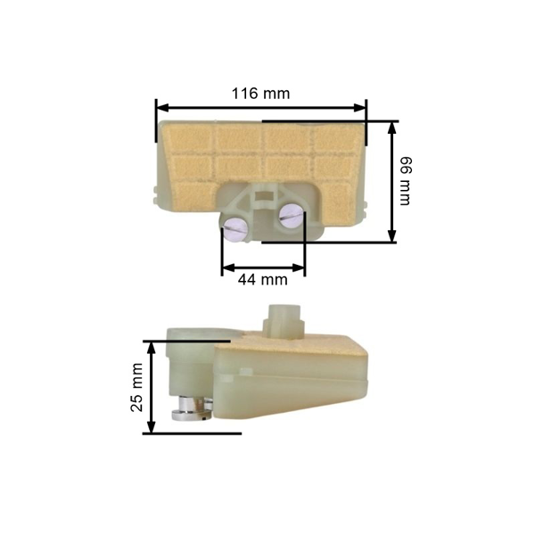 Vzduchový filter pre motorové píly Stihl MS290 MS310 MS390 029 039 (OEM 11271201621)