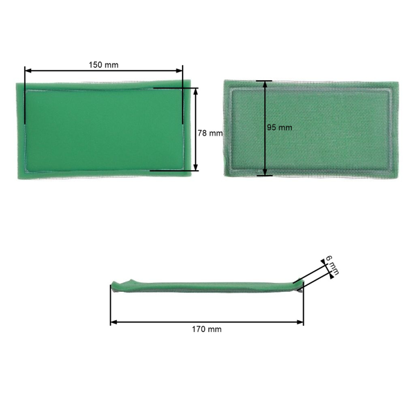 Vzduchový filter pre motory Briggs & Stratton Intek V-Twin 18,0 PS - 26,0 PS (OEM 499486 499486S 691007 698754)