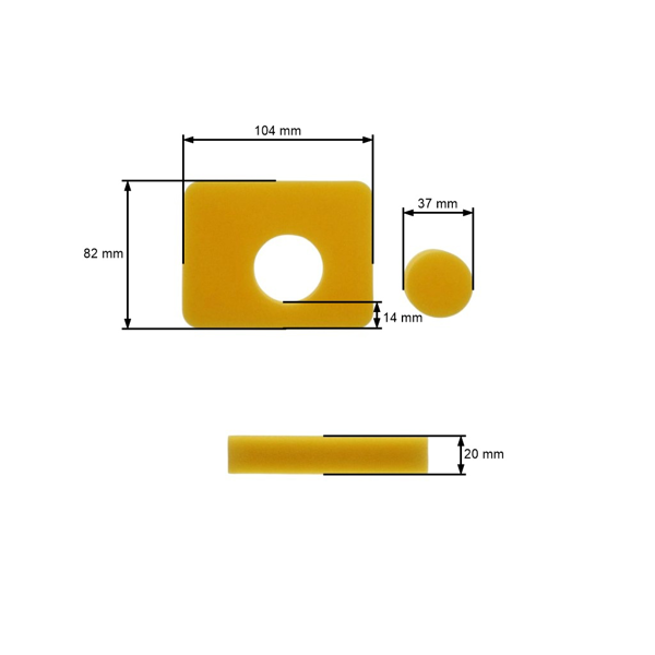 Vzduchový filter pre motory Briggs & Stratton série 550E 550EX (OEM 799579)