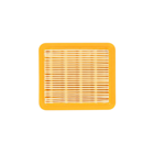 Vzduchový filter pre motory Honda GX35P GX50 UMK450 (OEM 17211-Z3F-000)