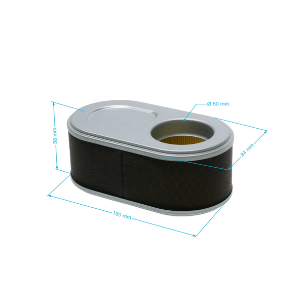 Vzduchový filter pre motory Zongshen XP420 149 mm x 84 mm x 58 mm (OEM 100060771 737-05122)