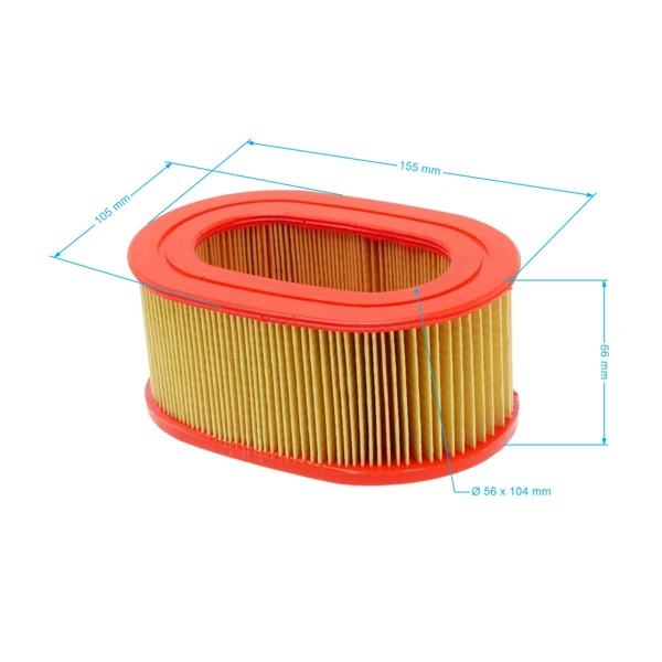 Vzduchový filter pre rozbrusovacie píly Partner K950 K1250 ACTIVE (506231801 506231803 578120701)