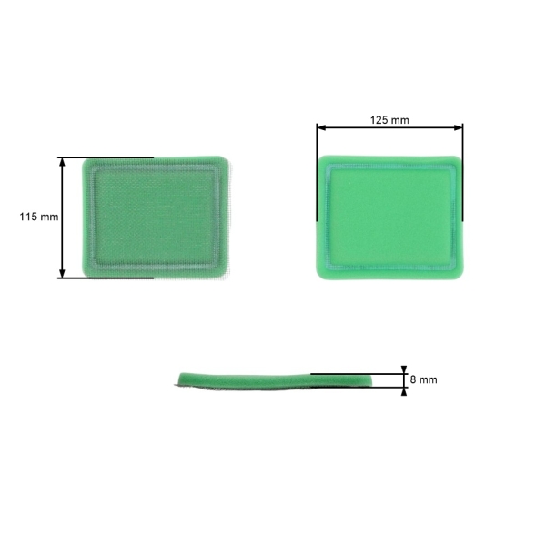 Vzduchový filter vstupný pre motory Briggs & Stratton série 625E 675EX 725EX 625 - 675 3,0 PS - 6,0 PS (OEM 271933 491435 491435 491435S 493537 493537S)