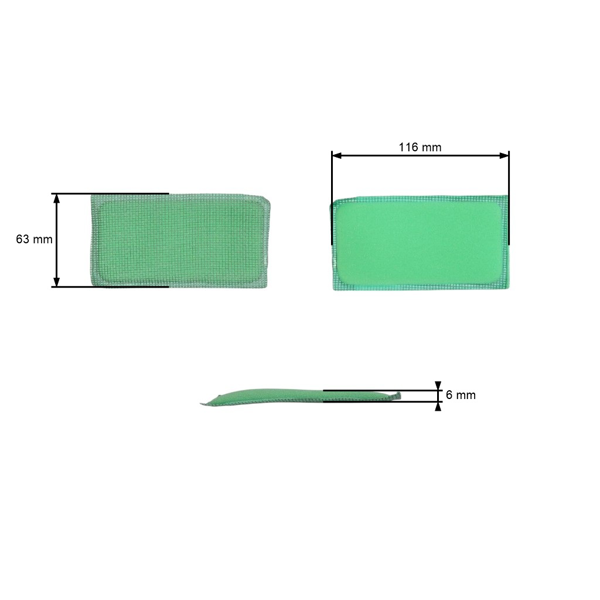 Vzduchový vstupný filter pre motory Briggs & Stratton Intek Powerbuilt výkon 10,5 PS - 13,5 PS (OEM 004212 4212 697292)