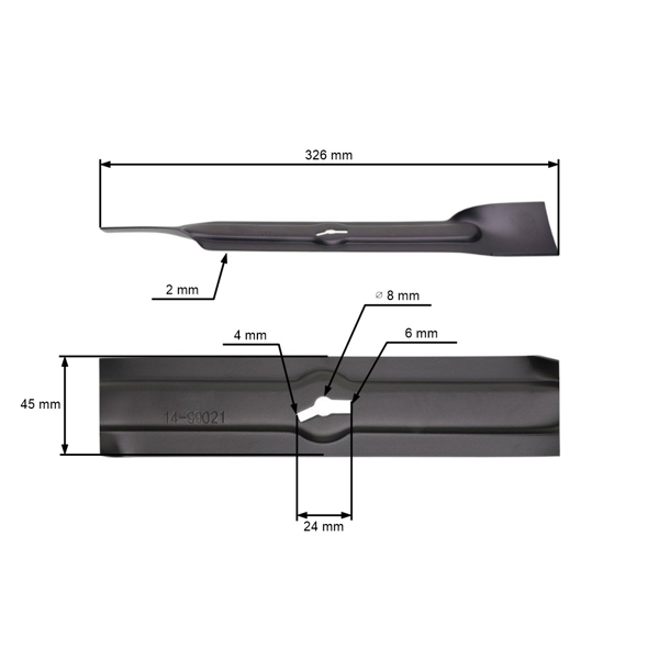 Žací nôž 32,6 cm (13