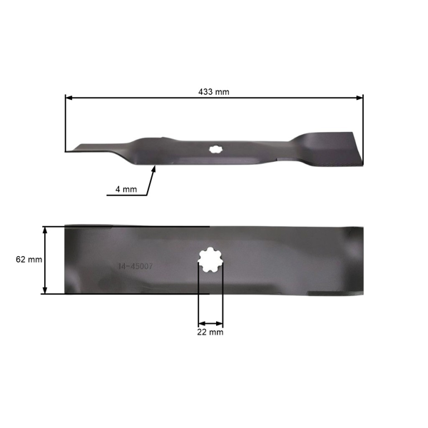 Žací nôž 43,3 cm (17