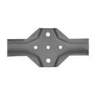 Žací nôž 46,4 cm (18") ľavý pre záhradné traktory Husqvarna Jonsered Partner McCulloch Poulan Weedeater (OEM 532186387)