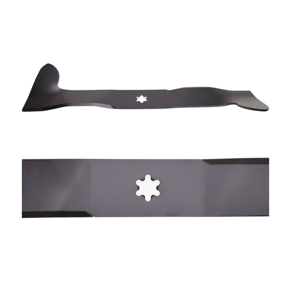 Žací nôž 46 cm (18") pravý so zberom pre záhradné traktory Husqvarna Partner McCulloch Poulan Jonsered (OEM 532165561 532426322 532170038)