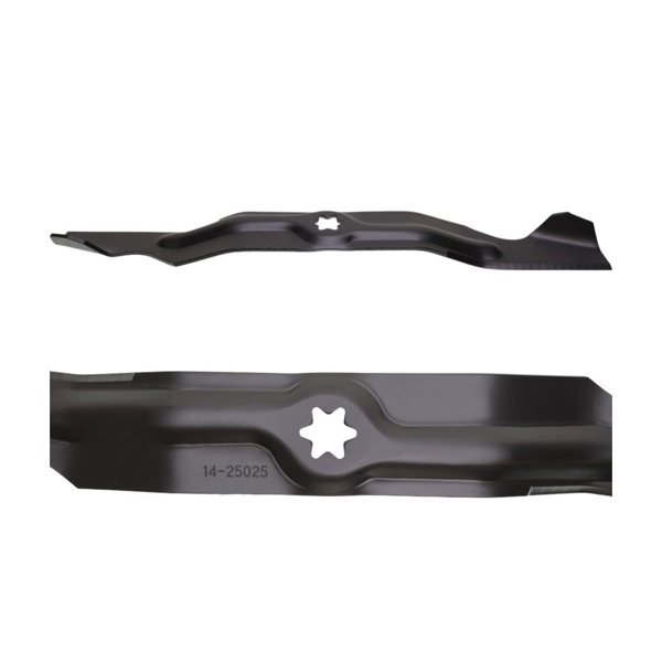 Žací nôž 46 cm (18") pre záhradné traktory MTD Cub Cadet Gutbrod Massey Ferguson Yardman (OEM 942-04053A 942-04053 742-04053A 742-04053)