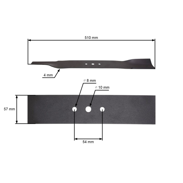 Žací nôž 51 cm (20") so zberom pre motorové kosačky Stiga Castel Garden