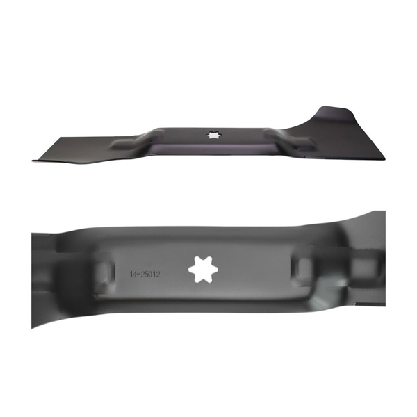 Žací nôž 54 cm (21") ľavý pre záhradné traktory MTD Efco Oleo-Mac Cub Cadet Bolens Gutbrod Motec Yardman Fleurelle (OEM 742-04081 742-04025A 742-04025 742-0671)