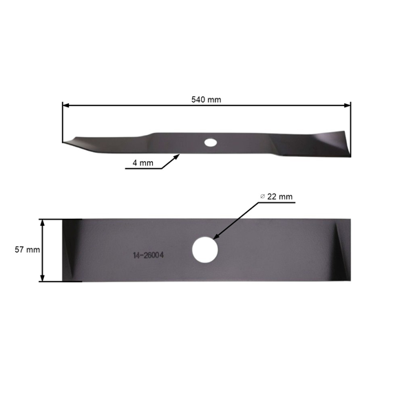 Žací nôž 54 cm (21