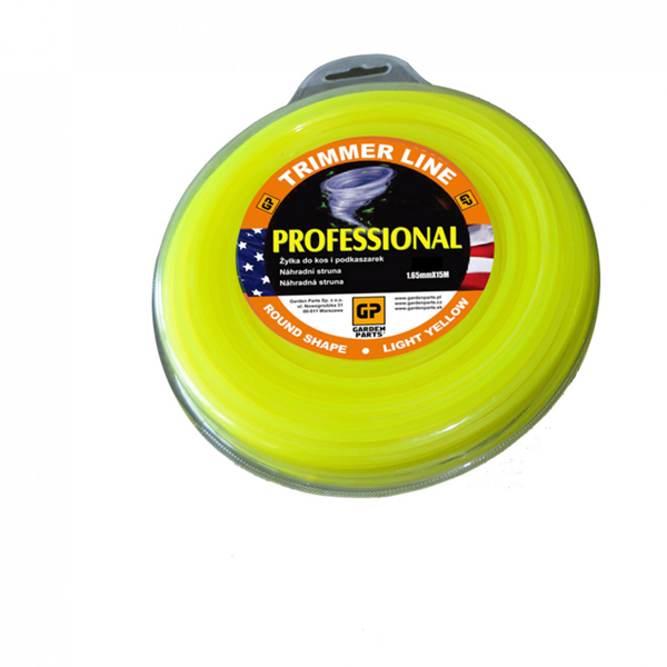 Žacia struna priemer 2,4 mm dĺžka balenia 15 m krútiaci sa profil pre krovinorezy a vyžínače