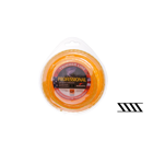 Žacia struna priemer 2,65 mm dĺžka balenia 15 m krútiaci sa profil pre krovinorezy a vyžínače