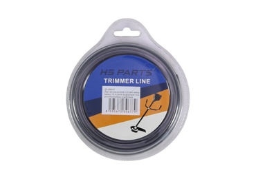 Žacia struna priemer 3,0 mm Dĺžka balenia 15 m Dvojitý profil napájacieho vedenia pre krovinorezy a vyžínače