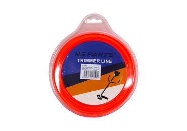 Žacia struna priemer 3,0 mm dĺžka balenia 56 m šesťhranný profil pre krovinorezy a vyžínače