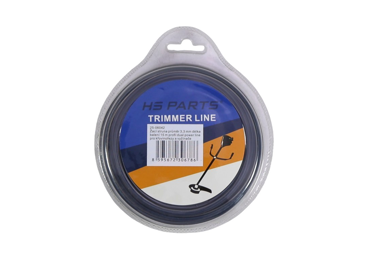 Žacia struna priemer 3,3 mm Dĺžka balenia 15 m Dvojitý profil napájacieho vedenia pre krovinorezy a vyžínače