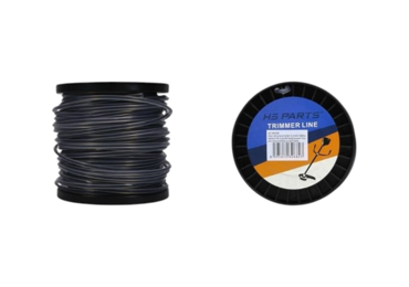 Žacia struna priemer 3,3 mm Dĺžka balenia 46 m Dvojitý profil napájacieho vedenia pre krovinorezy a vyžínače