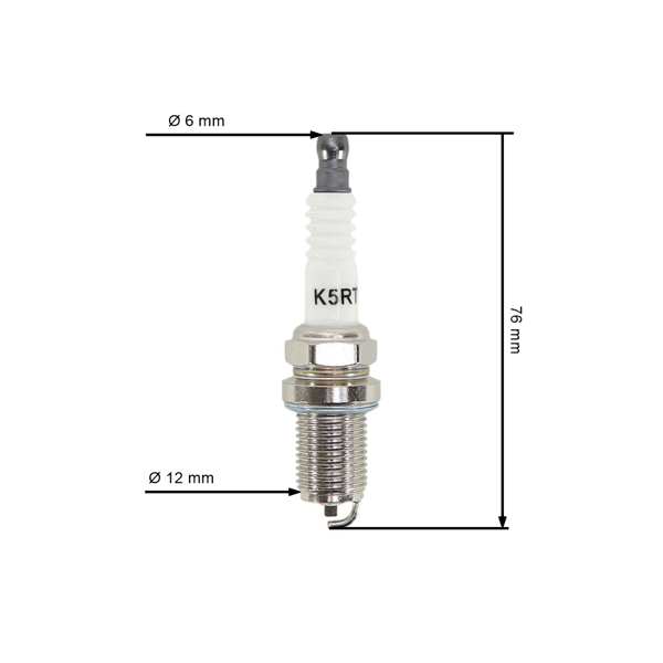 Zapaľovacia sviečka pre Briggs & Stratton OHV Series 700 750 750 800 850 875 (OEM 992306)